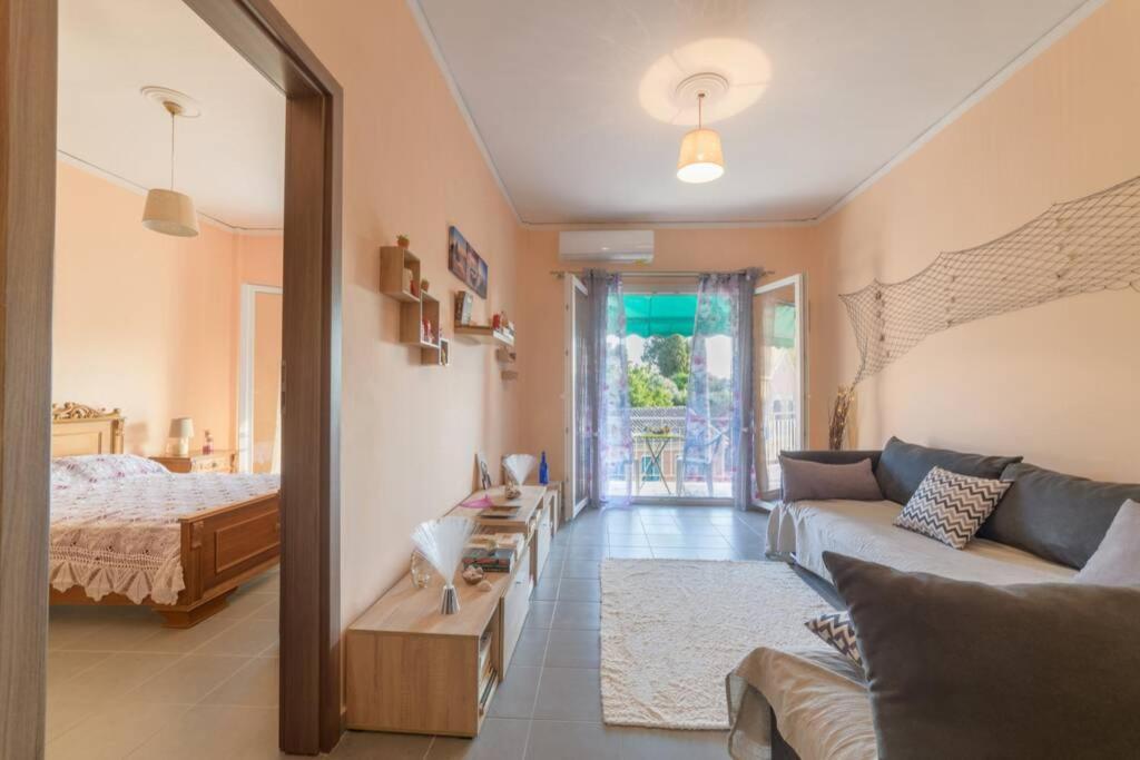 Bright Newly Renovated Apt Near Beach & Center+Ac Anemomylos Dış mekan fotoğraf