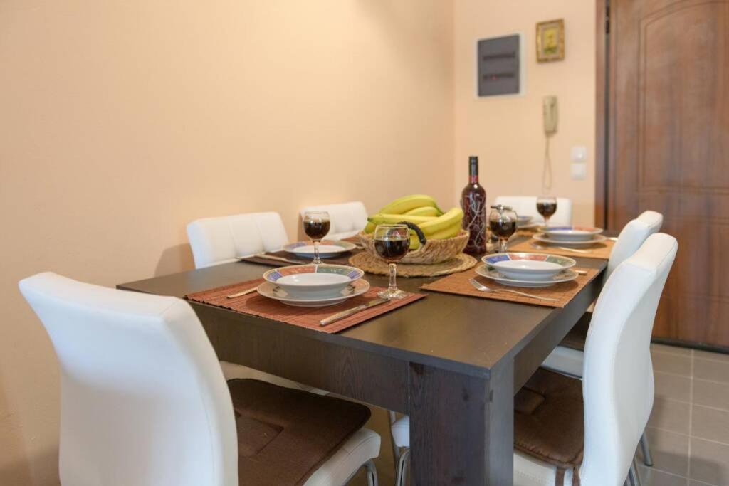 Bright Newly Renovated Apt Near Beach & Center+Ac Anemomylos Dış mekan fotoğraf