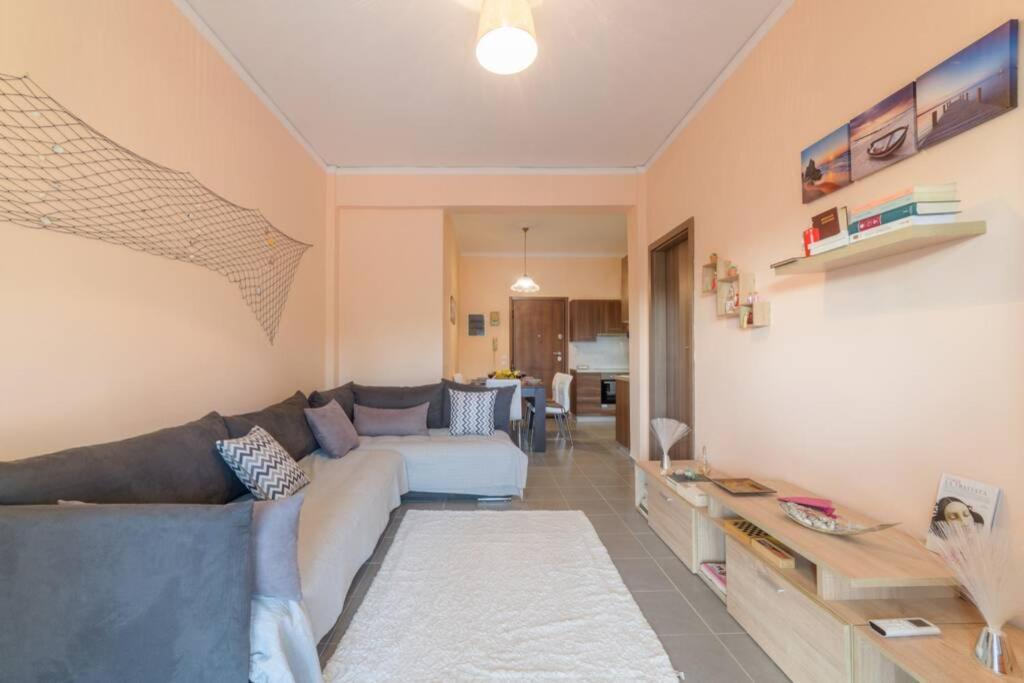 Bright Newly Renovated Apt Near Beach & Center+Ac Anemomylos Dış mekan fotoğraf