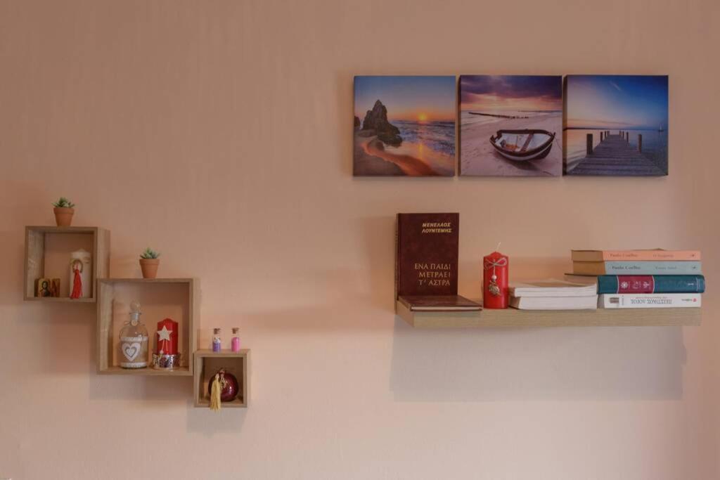 Bright Newly Renovated Apt Near Beach & Center+Ac Anemomylos Dış mekan fotoğraf