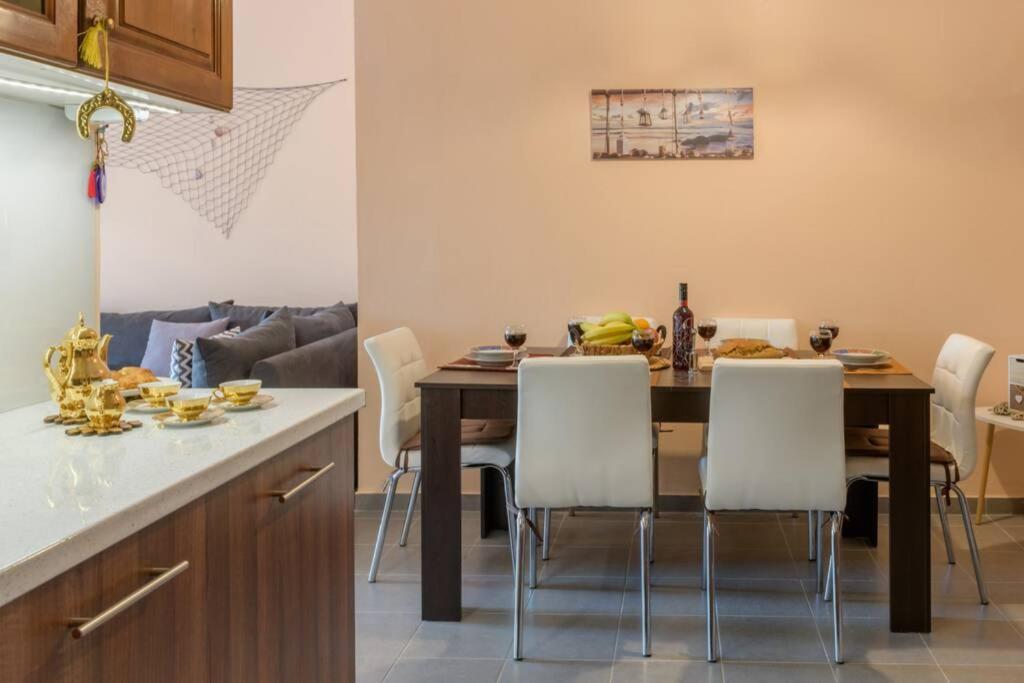 Bright Newly Renovated Apt Near Beach & Center+Ac Anemomylos Dış mekan fotoğraf