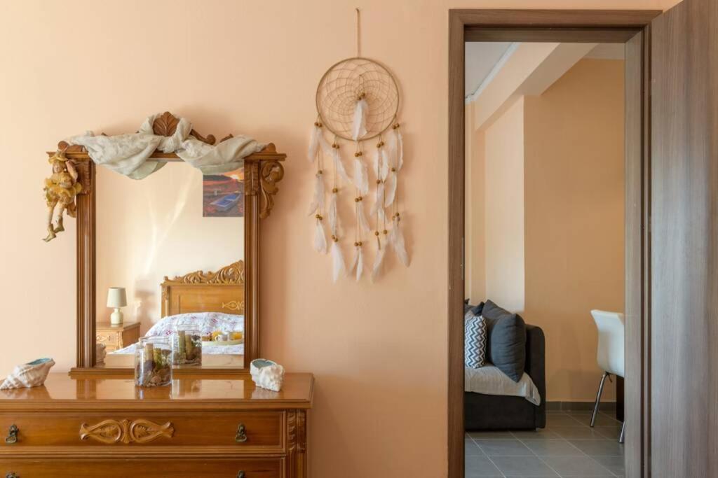 Bright Newly Renovated Apt Near Beach & Center+Ac Anemomylos Dış mekan fotoğraf